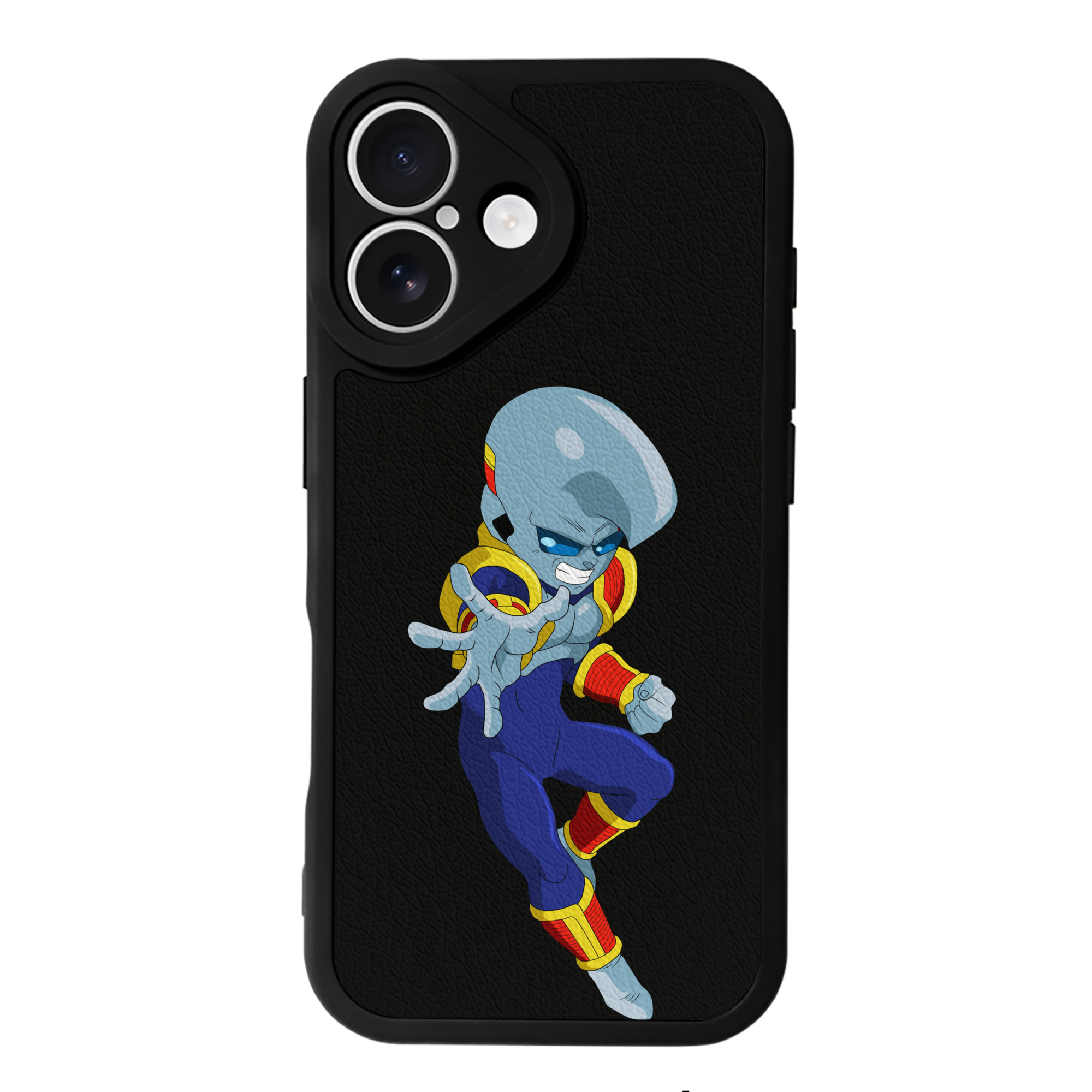 （画像用） ドラゴンボール DRAGON BALL 【iPhone 16シリーズ対応】シリコンスマホケース（レザー調） 材質：シリコン